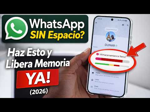 WhatsApp Lleno? Libera Espacio en 1 Minuto con Este Método (2026)