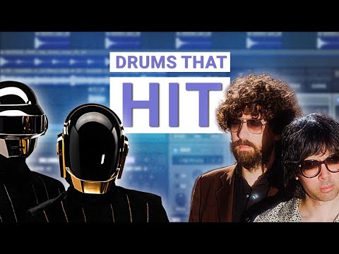 How To Make Drums Like Justice & Daft Punk in 3 Minutes