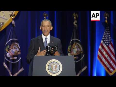 Obama: 'Yes We Can, Yes We Did'