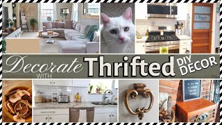 THRIFT FLIP HOME DECOR ON a BUDGET | hOmE TouR  - DECORATE WITH FURNITURE FLIPS & DECOR MAKEOVERS