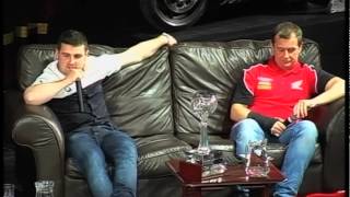 TT Launch 2014 - John McGuinness and Michael Dunlop