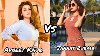 Jannat Zubair Vs Avneet Kaur🔥 new hot Reels 202