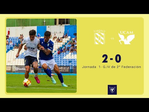 📺 Resumen: UD Melilla - UCAM Murcia CF (2-0)