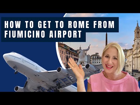 How to get from Fiumicino airport into Rome - Watch before you visit!