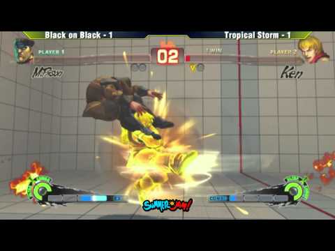 Black on Black vs Tropical Storm SSF4AE Teams - GVN Summer Jam 5