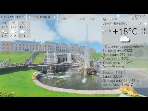 #Погода. Санкт-петербург. 7-10 июня 19 г.