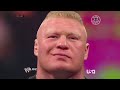 The undertaker returns and accept Brock Lesnar challenge