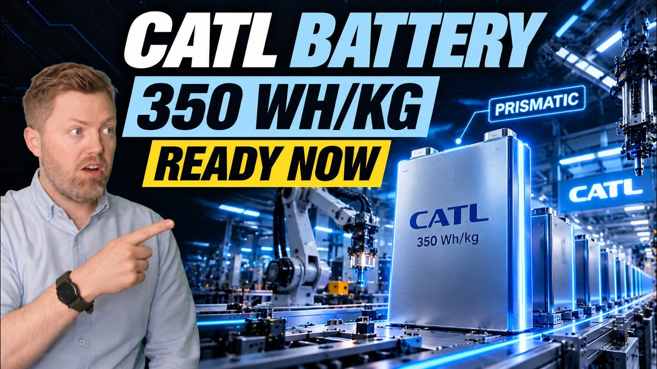 CATL prismatic battery cell for electric aircraft