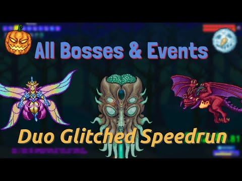 All Bosses and Events 2p in 2:20:59 Random Seed Glitched Speedrun