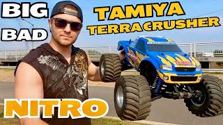 Tamiya Terra Crusher Review & Top Speed (see how fast) 2002 Nitro Collector's Model