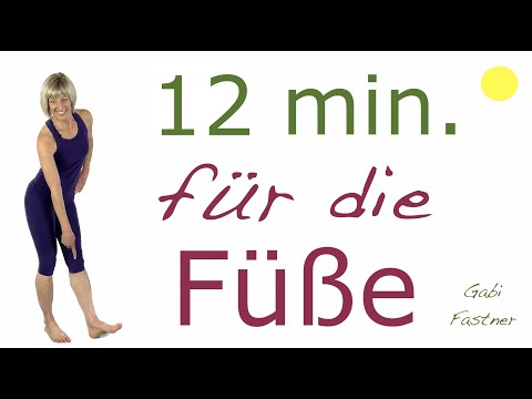 🦶12 min. für die  Füße | Gymnastik ohne Geräte, im Stehen