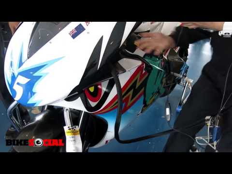 Mugen Electric TT Zero bike being fired up!