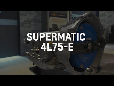 SuperMatic 4L75-E Four-Speed Transmission Specs | Chevrolet Performance | SEMA 2016