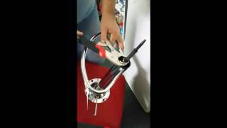 How to remove a gas strut in your bar stool