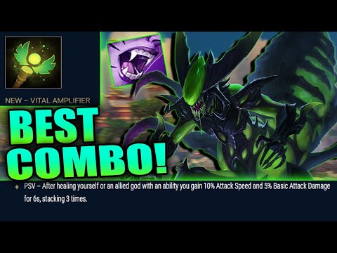 MAX ATTACK SPEED IN 3 ITEMS?! THIS IS NOT FAIR ON ARACHNE - Masters Ranked Duel - SMITE