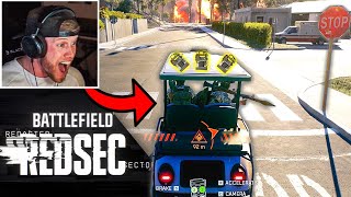 COMMITING WAR CRIMES in a GOLF CART (REDSEC)