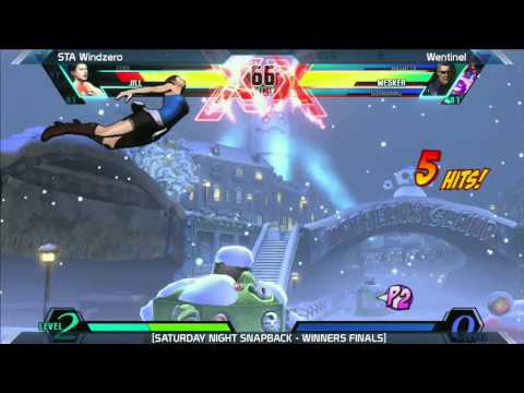 UMVC3: STA Windzero vs Wentinel - Winners Finals - Saturday Night Snapback 6.3