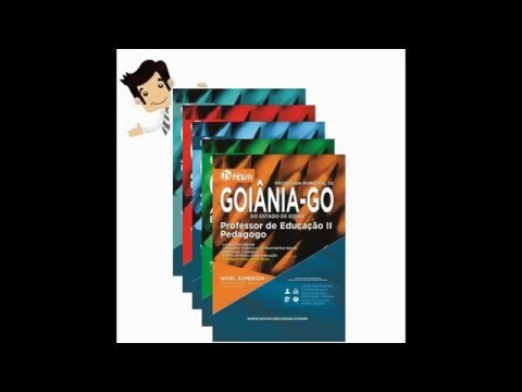 Apostilas do Concurso Educação de Goiânia 2016 - Diversos Cargos
