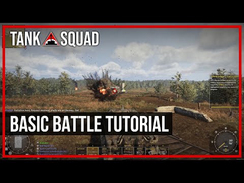 Tank Squad Basic BATTLE TUTORIAL #tanks #squad #tanksquad
