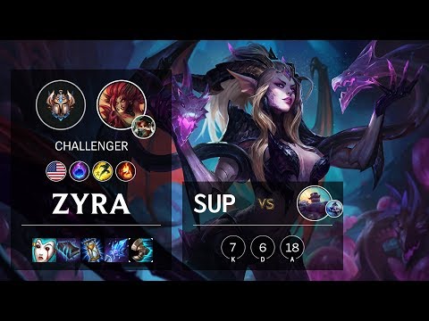 Zyra Support vs Braum - NA Challenger Patch 10.4