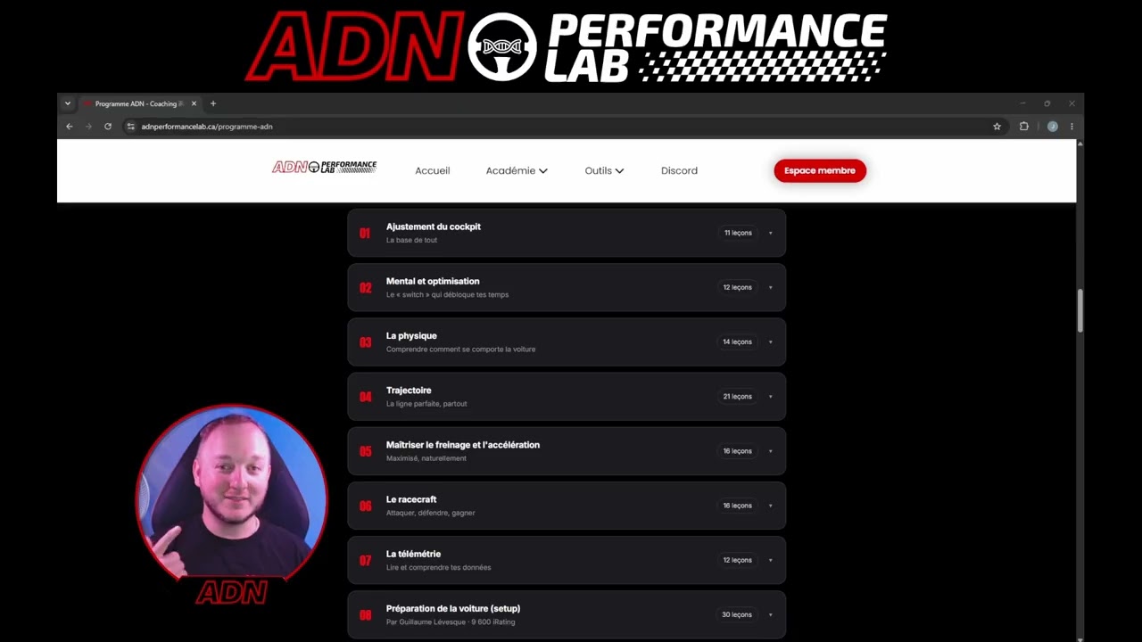 Présentation du Programme ADN