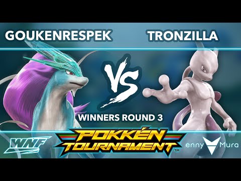 Goukenrespek (Suicune) vs Tronzilla (Mewtwo) WR3 - WNF Pokken 2.4