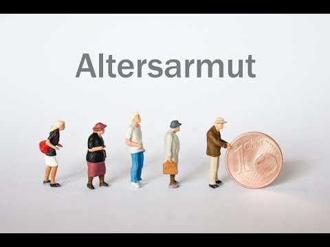 Die Altersarmut in Deutschland