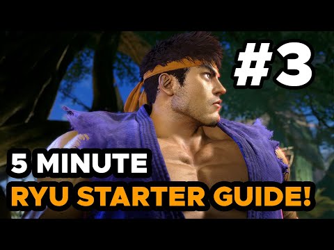 SF6 Ryu Starter Guide #3 - Ryu's Best Buttons & Fireball Tips