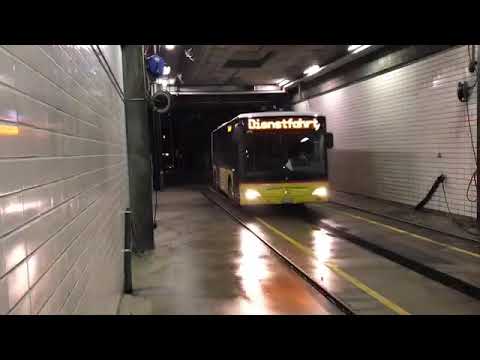 Bus Waschanlage