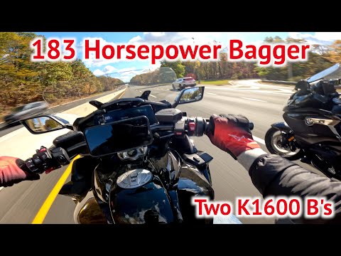 BMW K1600B Stock VS BMW K1600B Stage 1 Tune BT Moto