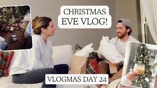 annual ornament exchange, dinner/brunch with friends, xmas prep & running errands | Vlogmas Day 24