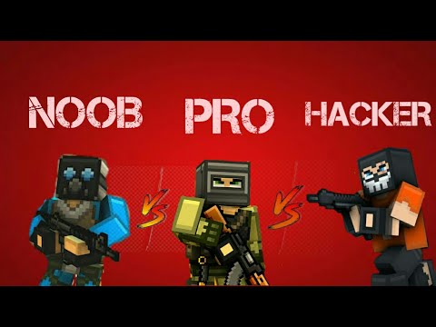 NOOB VS PRO VS HACKER || BLOCKPOST MOBILE || SHORXD