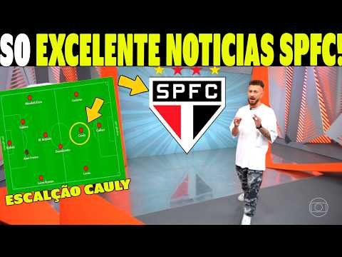 GLOBO ESPORTE SÃO PAULO! EXCELLENT NEWS FOR SPFC! THE PRESS PRAISES SÃO PAULO TODAY!