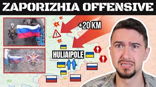 New Russian Offensive STEAMROLLING Ukraine in Zaporizhia