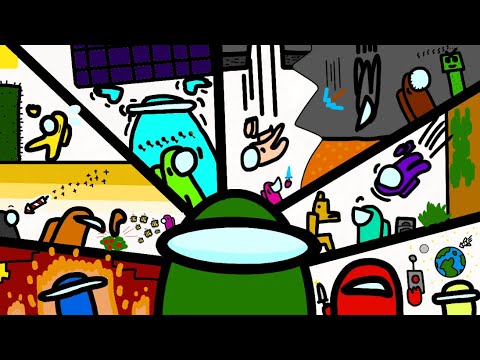 MINECRAFT DEATH MESSAGE SONG (animated) @minecraft audio (: