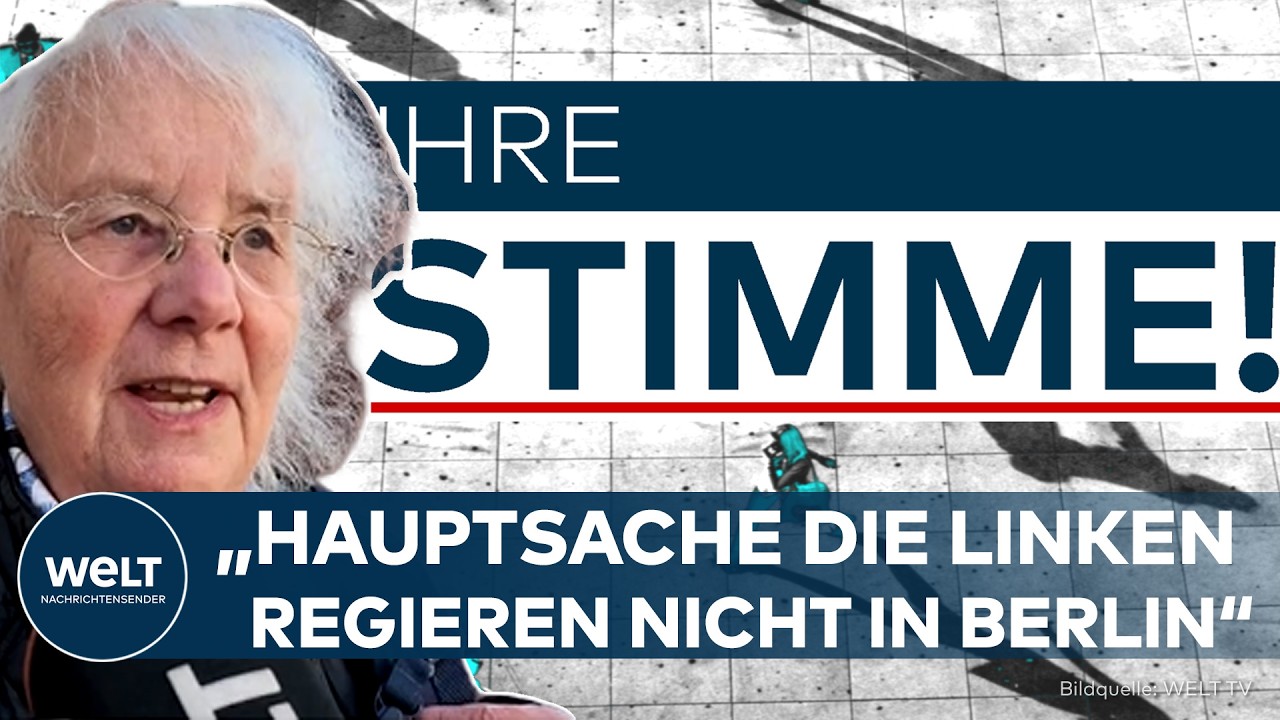 IHRE STIMME: "Hauptsache die Linken regieren nicht!" – Berliner wollen offenbar kein Rot-Grün-Rot