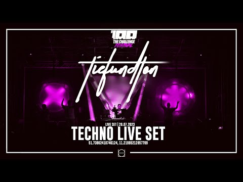 TIEFUNDTON LIVE @the100_official  | TECHNO VIDEO SET