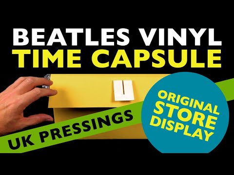 Unboxing A Beatles Vinyl Time-Capsule - Vintage New-Old-Stock UK 45s