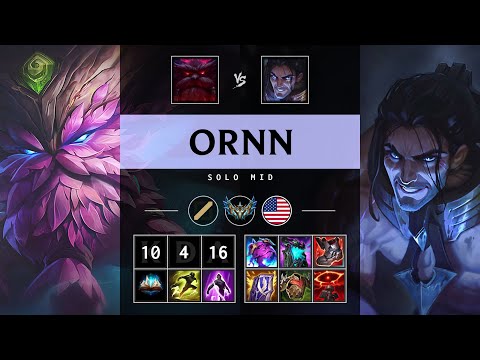 Ornn Mid vs Sylas - NA Challenger Patch 25.14