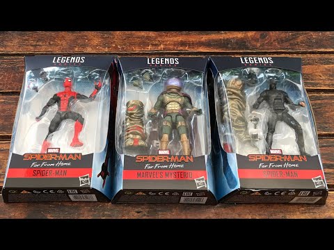 Marvel Legends Spider-Man Far From Home Action Figure Unboxing