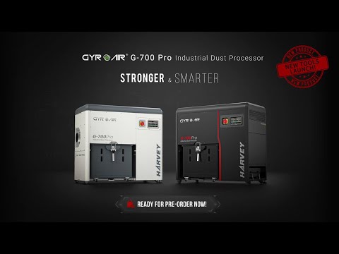 Introducing the all-new G-700Pro Industrial Dust Processor — STRONGER & SMARTER.