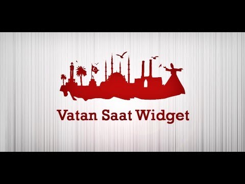 Homeland Digital Clock Widget Video