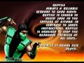 Mortal Kombat Trilogy Nintendo 64 Reptile Biography
