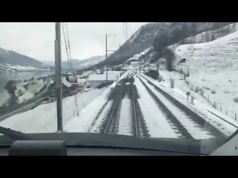 Cab ride linea San Gottardo a bordo dell'ETR.610