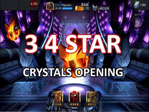 MARVEL Contest of Champions - Opening Crystals part 170 (3 4star crystals)