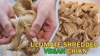 Ultimate Shredded Seitan Chicken Method - Perfect Every Time!