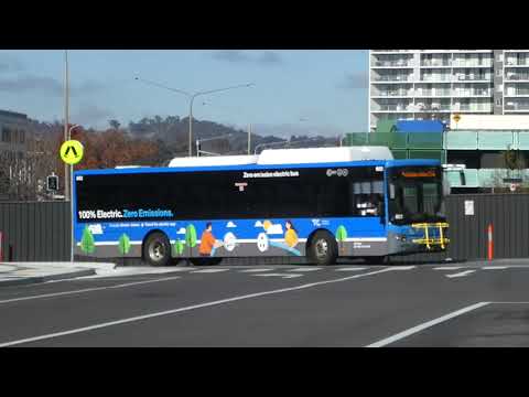 Transport Canberra - A trip on Yutong E12 🔋⚡️Electric Bus #802