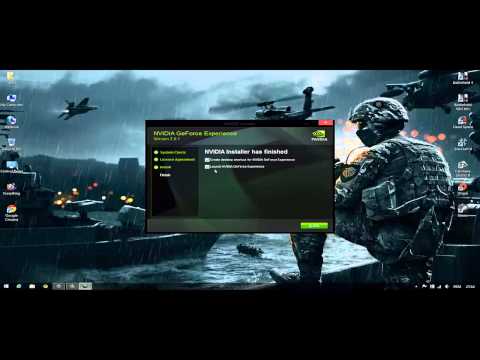 comment installer nvidia geforce