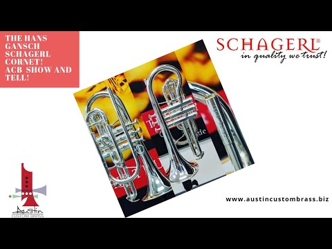 The Amazing Schagerl Hans Gansch Cornet in Silver! ACB Show and Tell with Trent Austin