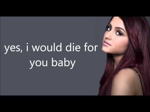 Ariana Grande - Grenade (Bruno Mars Cover) [Lyrics]